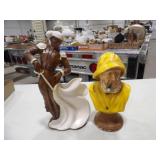 Ceramic Matador Figurine, Approx. 13in. T, &
