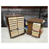 Approx. 79 8-Track Tapes in 2 Storage Containers