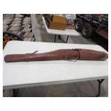 49in. Tooled Leather Gun Case