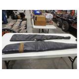 2-46in. Black Leather Soft Gun Cases