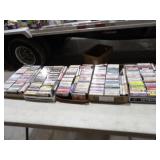 Approx. 268 Cassette Tapes