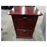 2-Drawer Wood File Cabinet 30x21x18