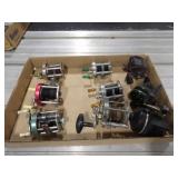 Approx. 9 Various Fishing Reels