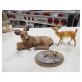 Buck Figurine, Ceramic Buck Figurine, &