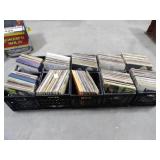 Approx. 492 Vinyl Records in 10 Milk Crates