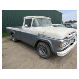 Ford F100 Custom Cab, 2wd, 3sp. Manual, Straight 6