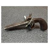 Unknown Cal, Double Barrel, Double Triggers,4in.