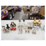 4-Ceramic Children Figures, 13 Pairs S/P Shakers