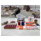 8-Decks of Cards, Yahtzee Cup w/Dice, Las Vegas Ck