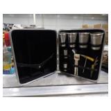 Travel Bar Hard Suitcase w/Accessories