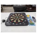 Unicorn Electronic Dart Board, 2 New Packs of Dart