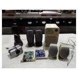2-Polk Audio Computer Speakers, &