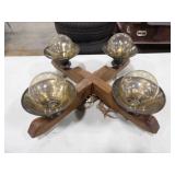 4 Bulb Hanging Cieling Light 20x20