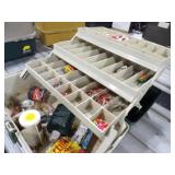 Plano 6803 Tackle  Box w/Various Tackle