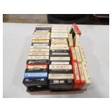 Approx. 43 8 Track Stereo Tapes