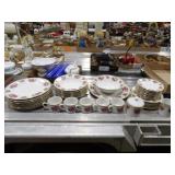40pc. Farberware China Set in Sydney Roses
