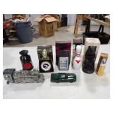 3-Empty Avon Aftershave Bottles, 3 Full Aftershave