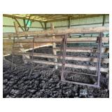 12ft. L Cattle Panel w/65in. w Gate, 60in. H