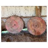 2-Farmhand Rake Wheels