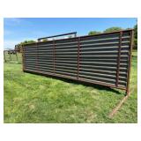 25ft. x 88in. H Free Standing Wind Break HD Tin