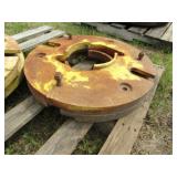 2-John Deere Rear Wheel Weights