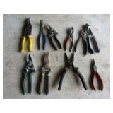 Pliers, Tin Snips, Cutters