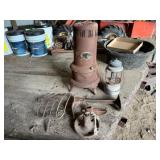 Shoe Horn, Stove, Colman Lantern, Anchor, Fork