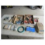 Tapes, Knives, Scissors, Elec Items, Hammers,Misc