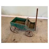 Green Decor Wagon