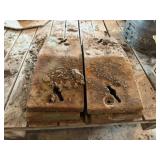 6-John Deere Slab Weights