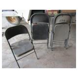 4-Metal Folding Chairs