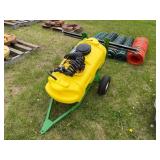 P&K MFG Pull Type Sprayer, 15 Gal. Tank,42in. Boom