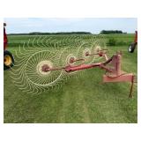 Sitrex RP-4 4 Wheel Rake, 3pt, S/N 82799
