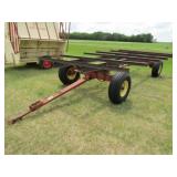 10ft. x 18ft. Iron Beam Hay Rack on MN 10 Ton