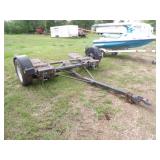 2 Wheel Car Dolly w/Ramps, 73.5in Wide,