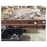 15 Head Lights, Assorted Hood Toppers, w/Tote