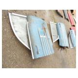 Set of 3 Blue Car Doors