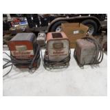 2-Schaur Battery Chargers, 1-Silver Beauty Charger