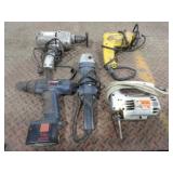 Dewalt DW101 3/8in. VSR Drill, B&D U-153 Utility