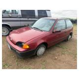 1993 Geo Metro 2Dr, 5Sp. Manual, 3 Cyl 1.0L,