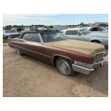 1969 Cadillac Deville Convertible 2dr, V8, Auto,