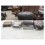 4-Vehicle 8 Track Players, 3 Have AM/FM,