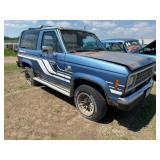 1987 Ford Bronco VII XLT 2Dr, 5Sp. Man, 2.9L 4Cyl,