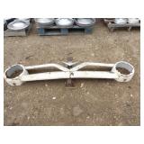 White Ford V8 Grill 63inWx12.5inT