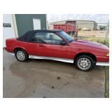 1989 Chevrolet Cavalier Z24 Convertible 3.1L V6,