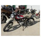 MFG 06-75 Yamaha Enduro 125, 982 Miles,Engine Free