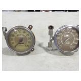 2- Round Speedometers