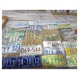 Various Years MN & ND License Plates