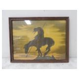 'End of the Trail' Lithograph of James Frasers,