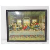 'The Last Supper' print by R.Tesar, 20.75inWx17inT